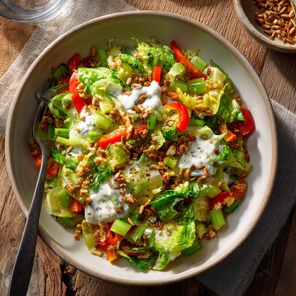 Celery Crunch Salad With Yogurt