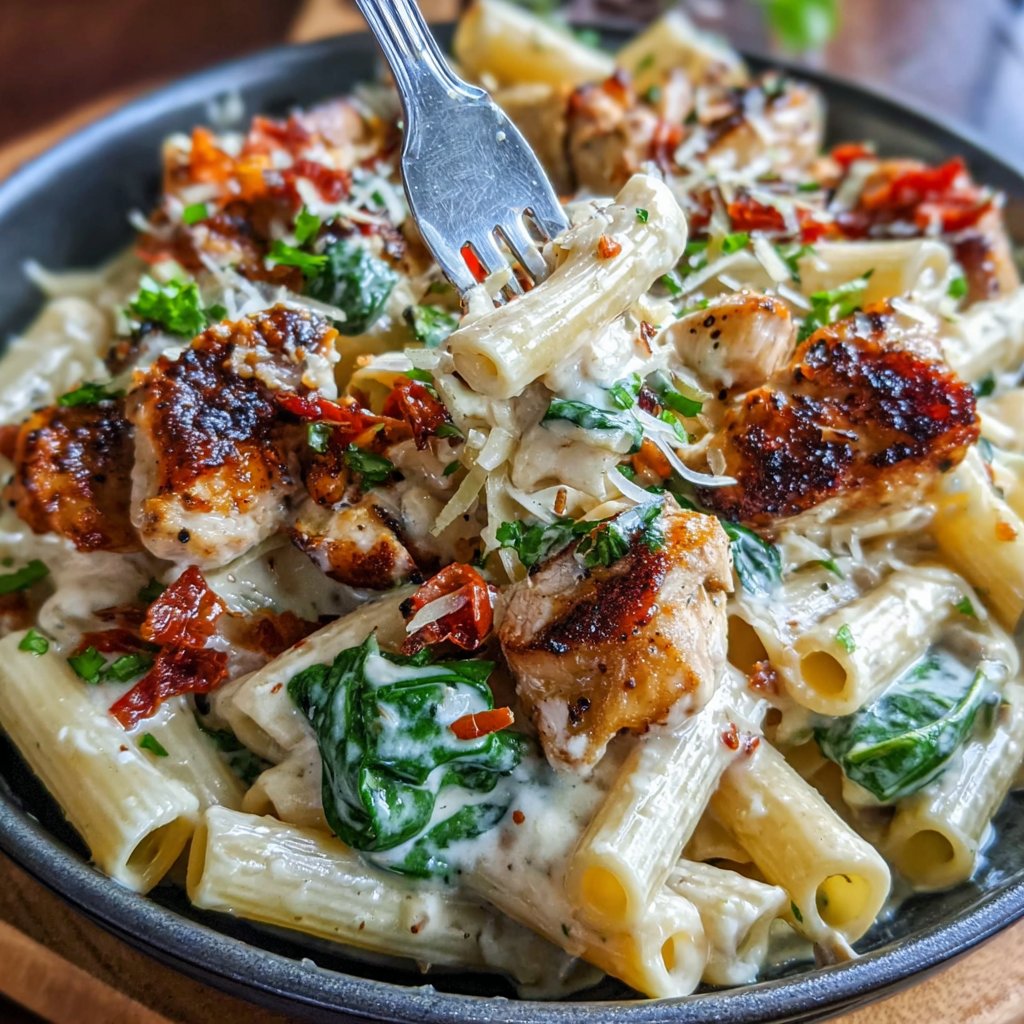 High Protein Chicken Pasta