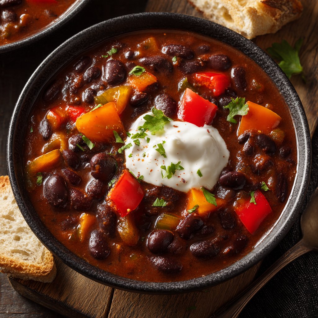 Jamaican Black Bean Soup