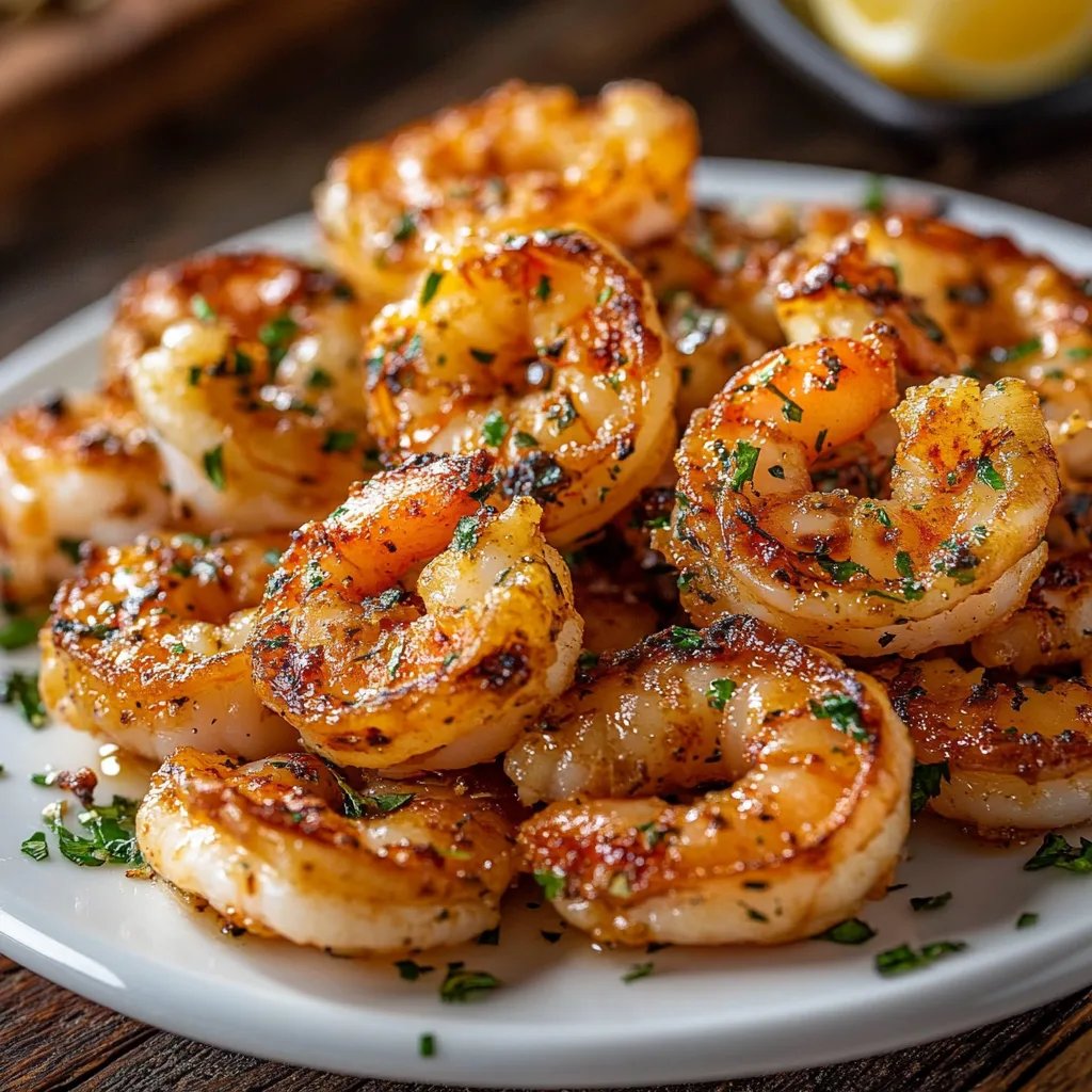 Garlic Parmesan Roasted Shrimp