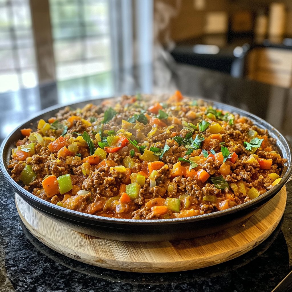 Ground Beef One Pot Dinner