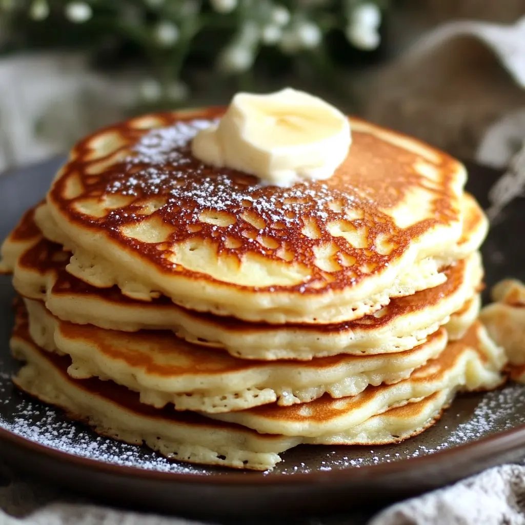 Flourless Cottage Cheese Pancakes