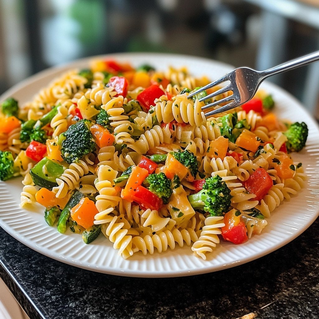 Simple Veggie Pasta Primavera Recipe