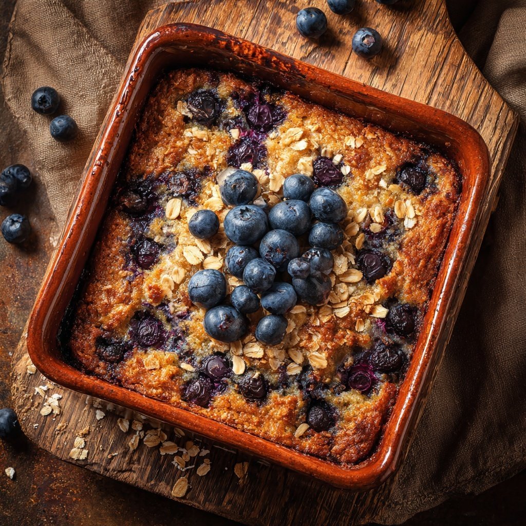 Make Ahead Breakfast Oat Bake