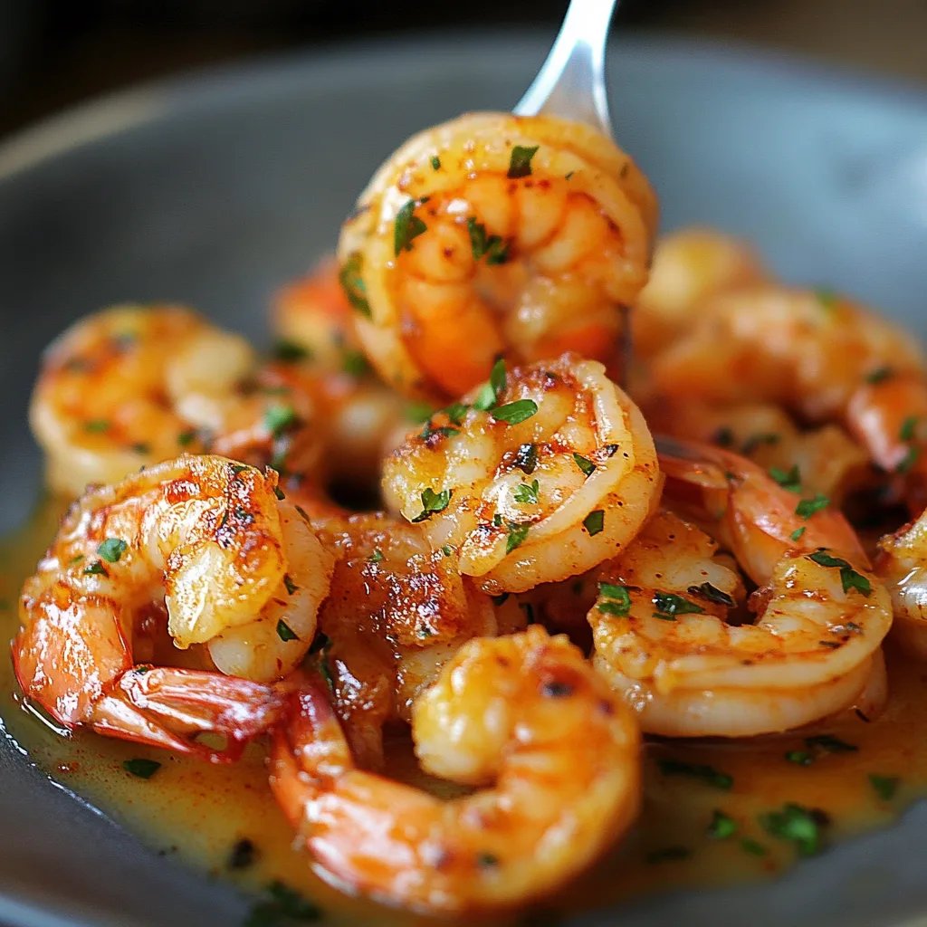 Cajun Shrimp with Garlic Butter Sauce