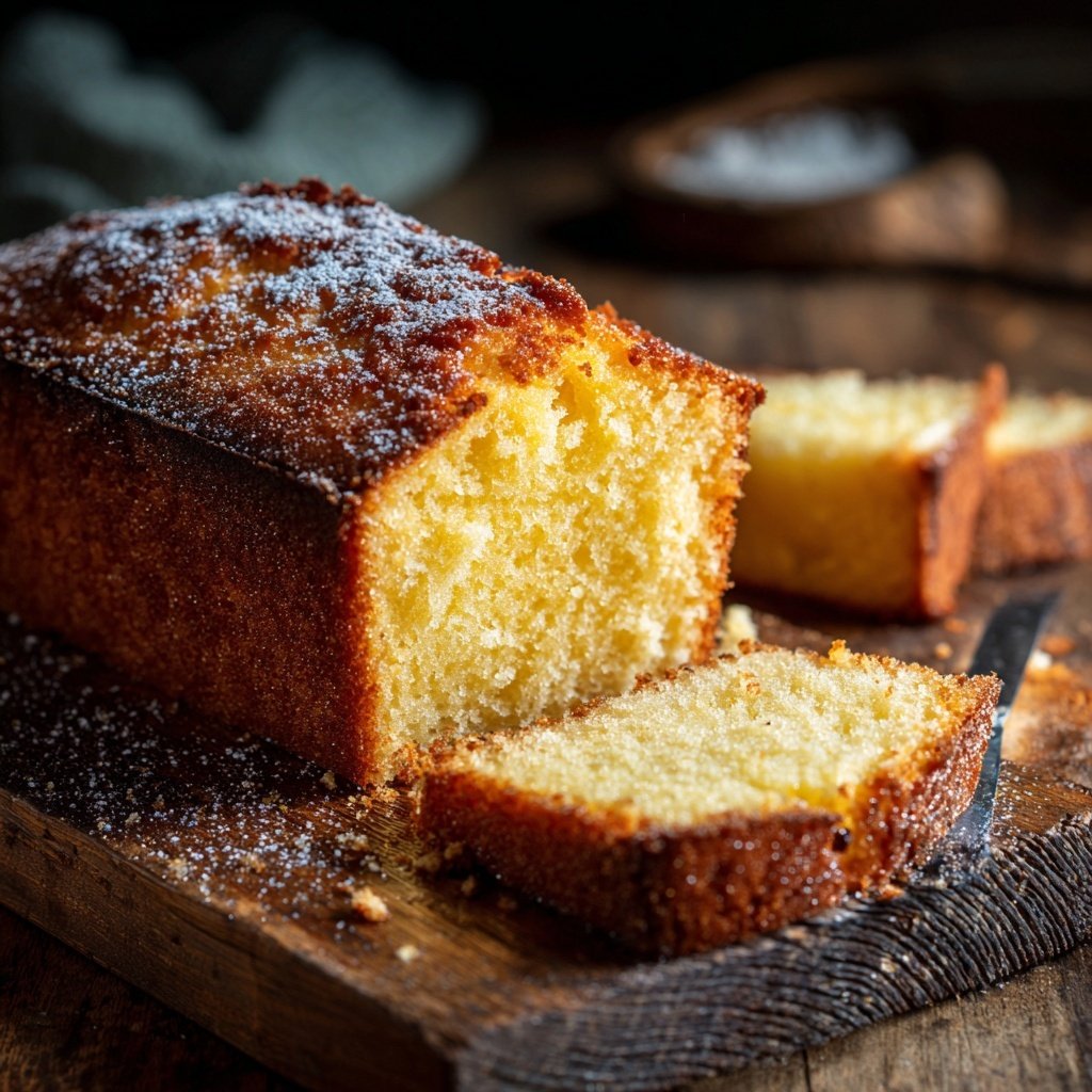 Simple Butter Vanilla Loaf