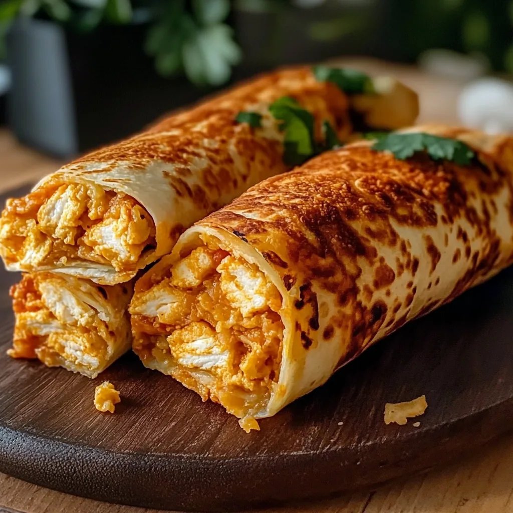Crispy Chicken Wraps