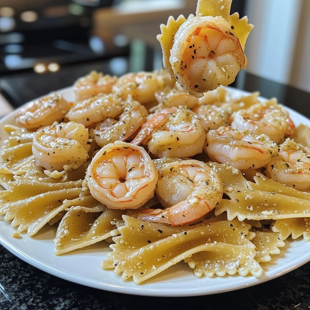 Comforting Garlic Butter Shrimp Pasta Recipe