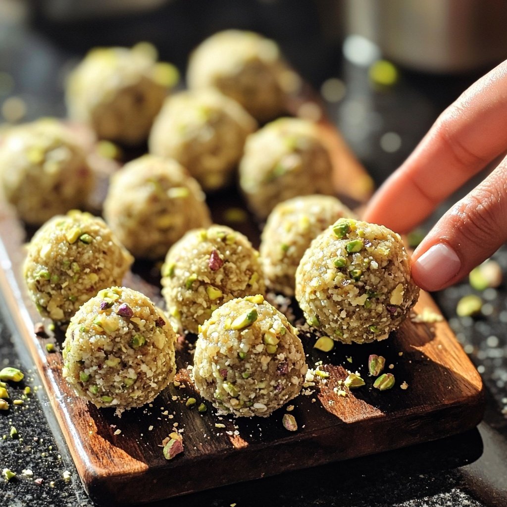 Protein Balls with Pistachios