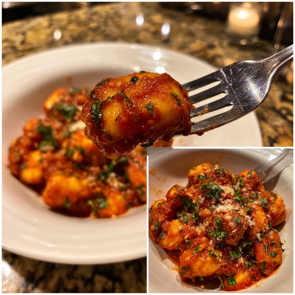 Sunday Tomato Basil Gnocchi