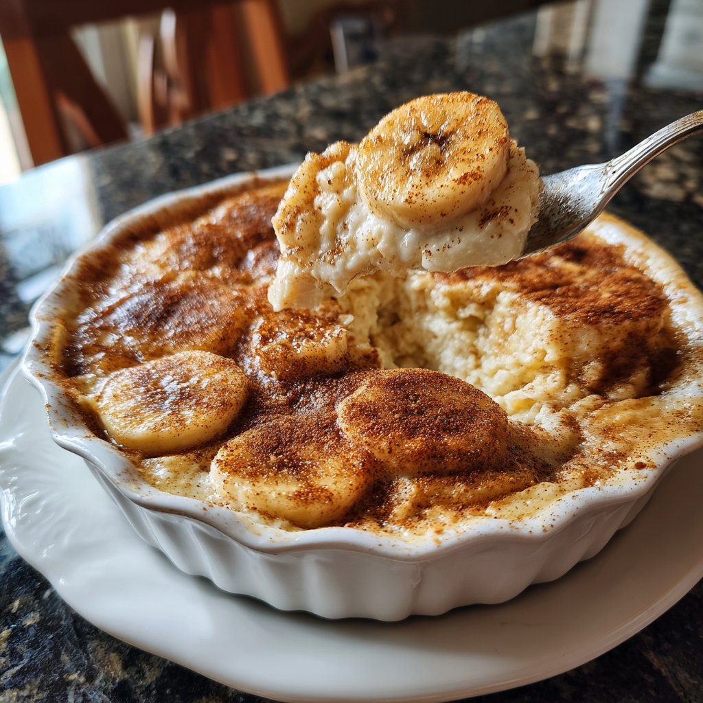 Cinnamon Banana Yogurt Bake
