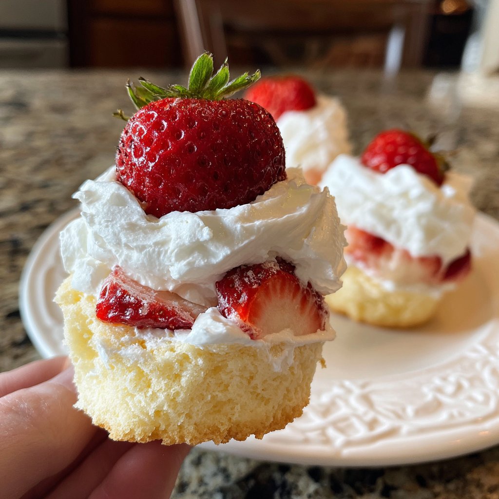 Strawberry Shortcake Cups For Parties