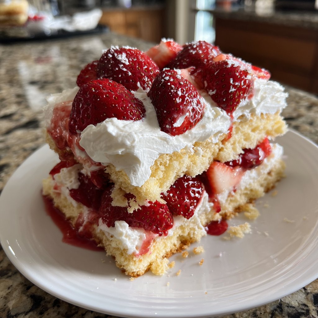 Classic Strawberry Shortcake From Scratch
