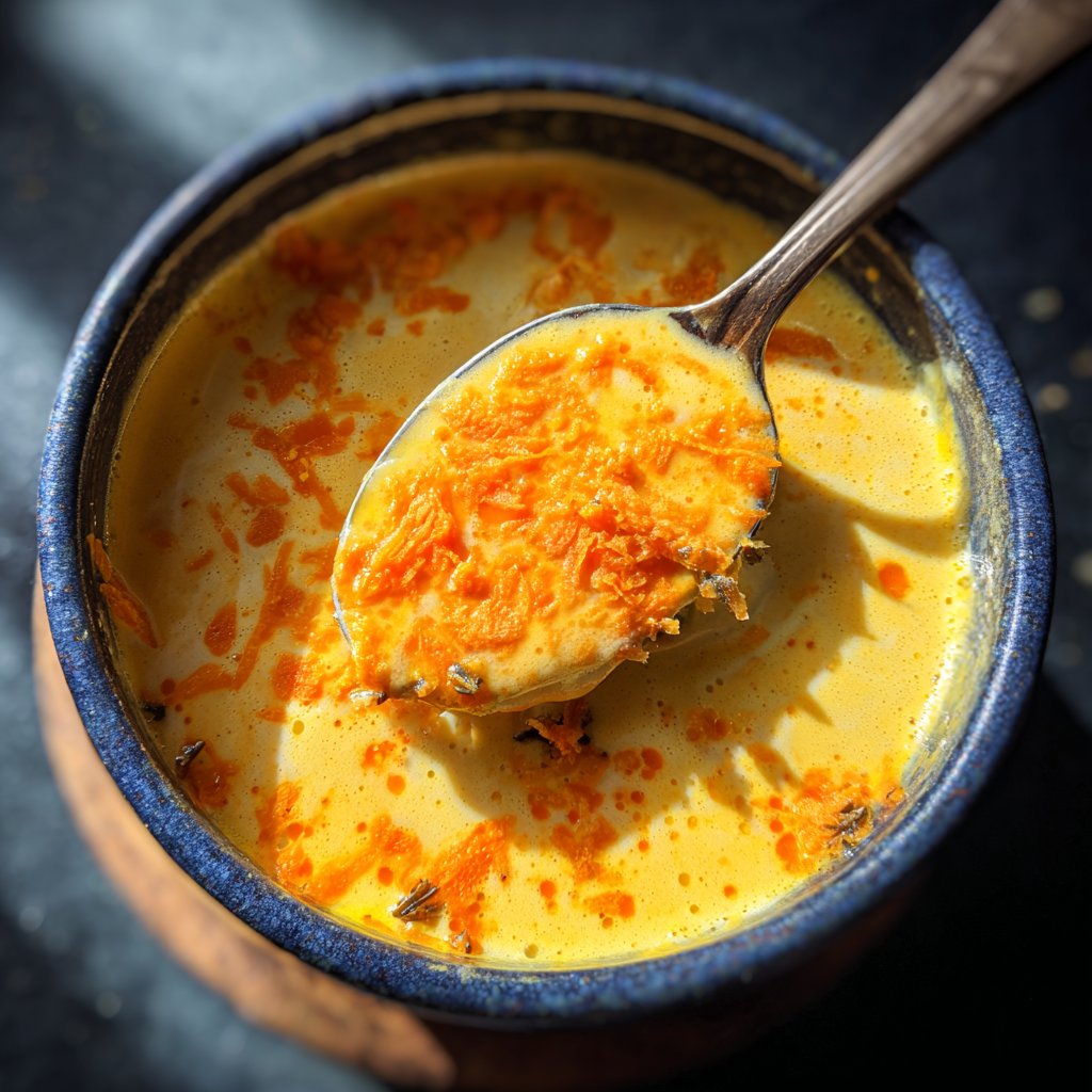 Creamy Carrot Ginger Soup