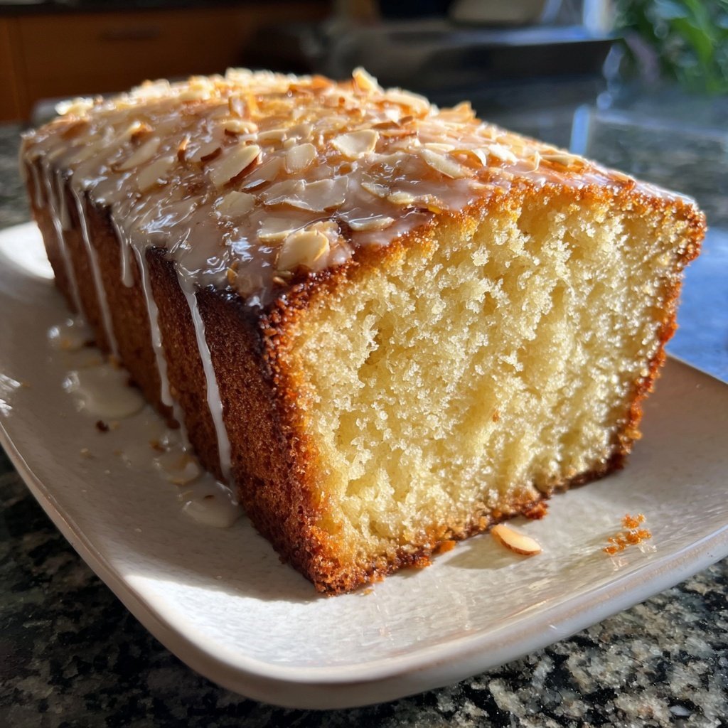 Vanilla Almond Yogurt Cake