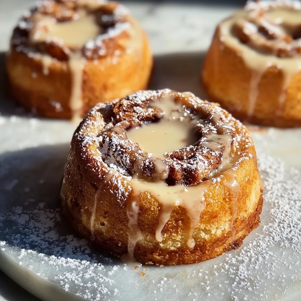 Mini Brown Butter Sourdough Cinnabundts