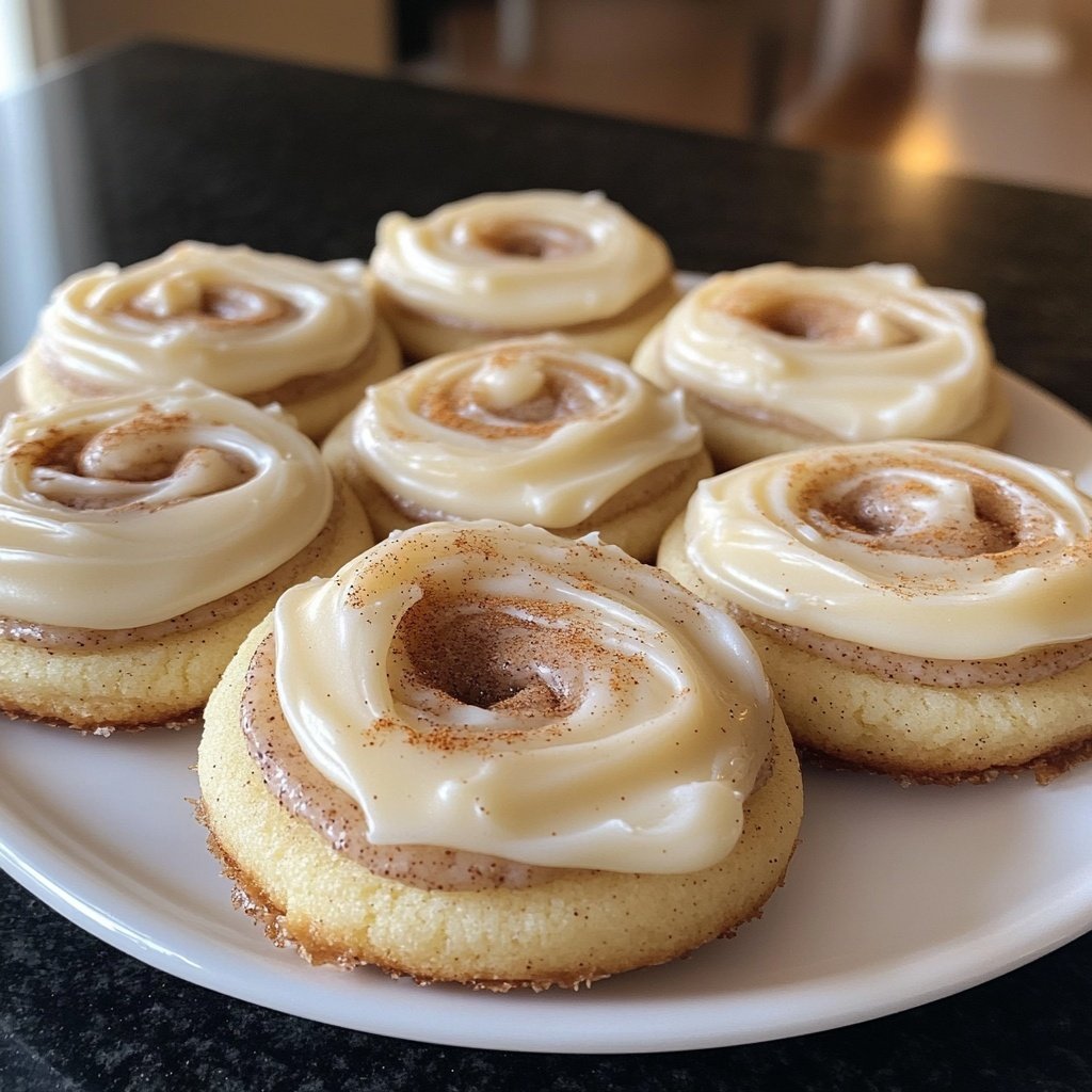 Soft and Chewy Cinnamon Roll Sugar Cookies