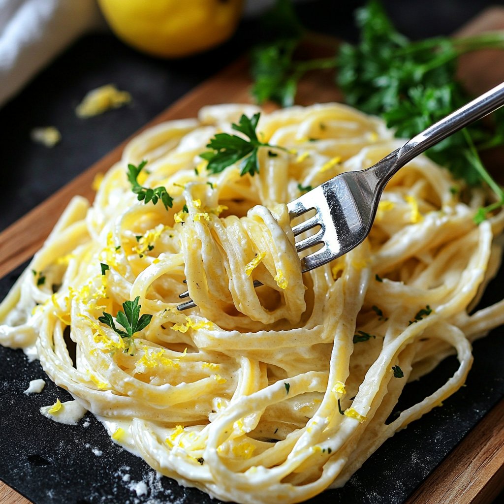 Romantic Lemon Butter Pasta