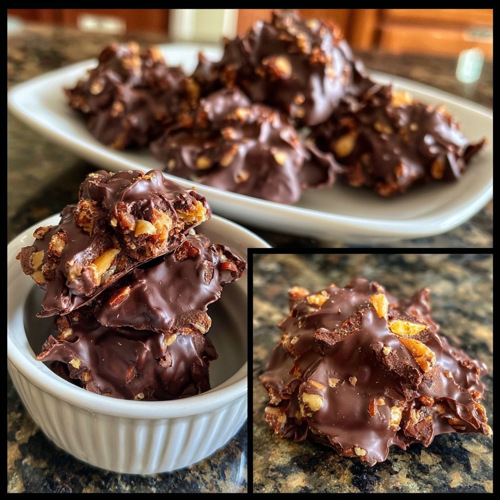 Chocolate Almond Clusters