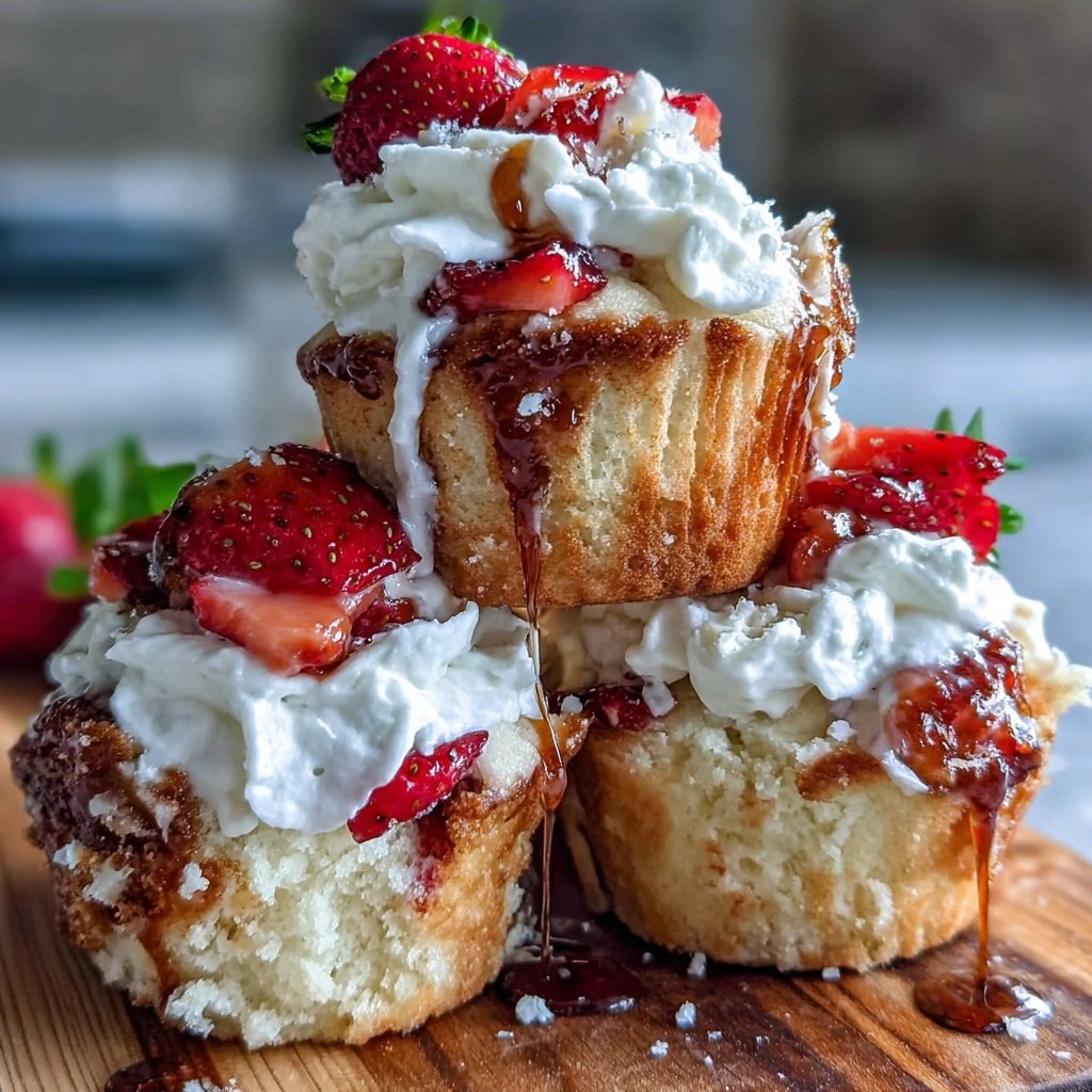 Strawberry Shortcake Cupcake Bites