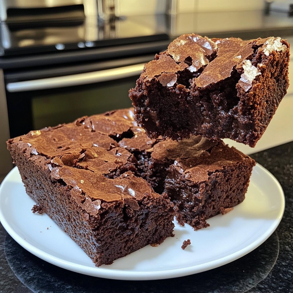 Cottage Cheese Brownies with Cocoa
